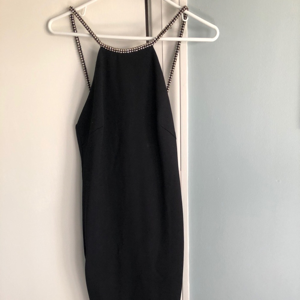Long black dress